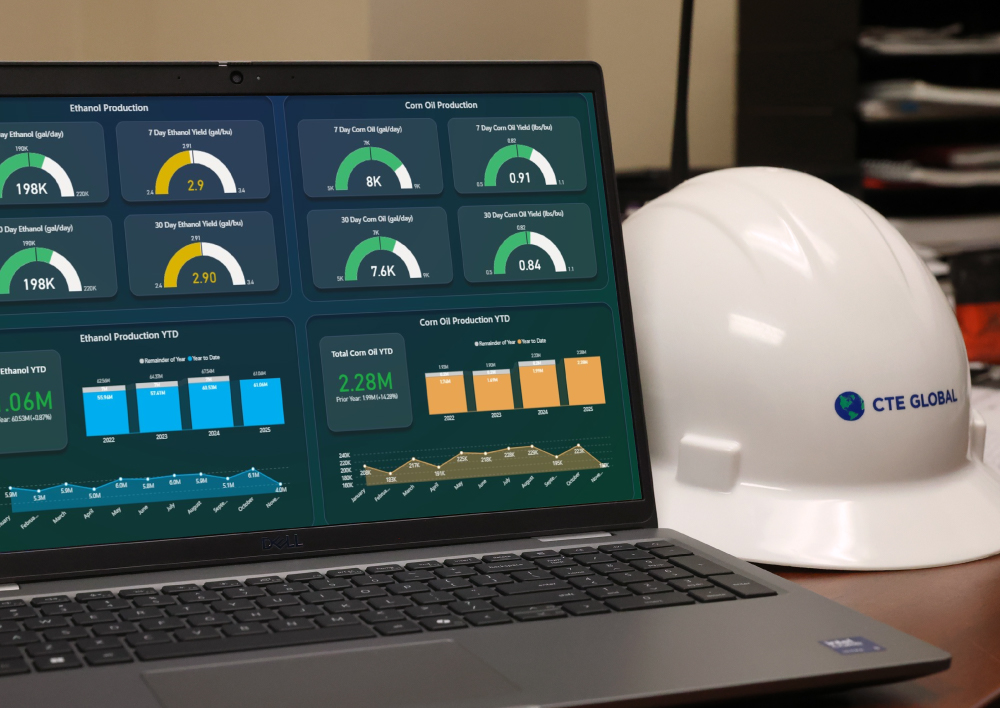 Laptop showing fermentation drop results